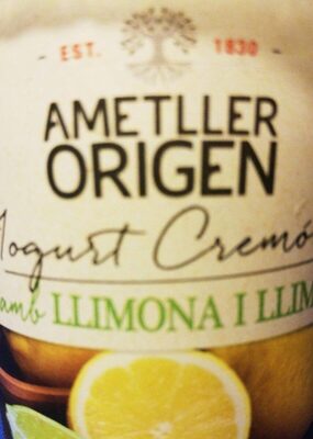 Foto de Iogurt cremós amb llimona i llima