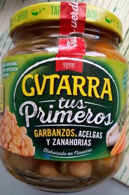 Foto de Garbanzos con acelga y zanahoria