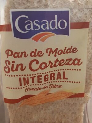 Foto de Pan de molde sin corteza integral