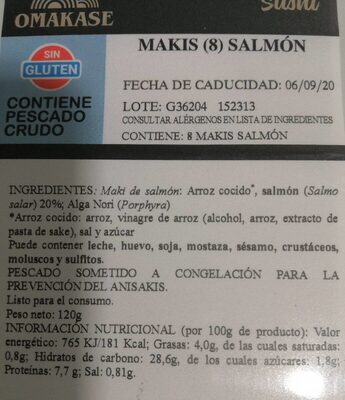 Foto de Makis de salmon