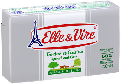 Foto de Le Beurre Tartine Et Cuisine Demi-Sel 60%MG
