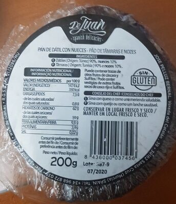 Foto de Pan de Dátiles con Nueces