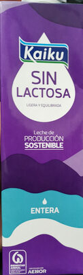 Foto de Leche sin lactosa entera