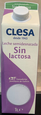 Foto de Leche Sin Lactosa Semidesnatada