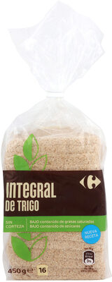Foto de Pan de molde 100% integral sin corteza
