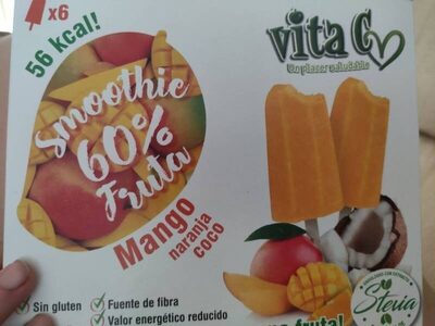 Foto de Smoothie mango naranja coco