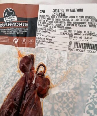 Foto de Chorizo asturiano especial
