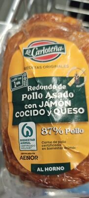 Foto de Redondo de pollo asado con jamón y queso