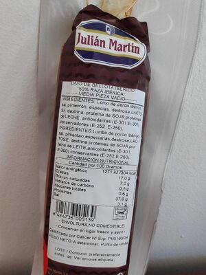 Foto de Lomo de bellota ibérico "50% raza ibérica"