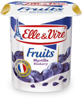 Foto de Elle & vire desserts lactes fruits myrtille