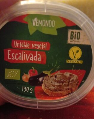 Foto de Untable vegano verduras asadas