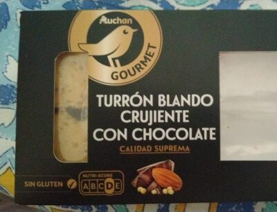Foto de Turrón blando crujiente con chocolate