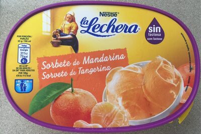 Foto de Sorbete din lactosa con mandarina