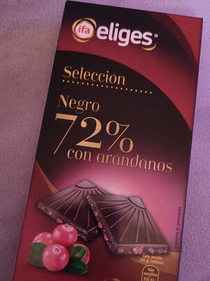 Foto de Chocolate negro 72% con arándanos
