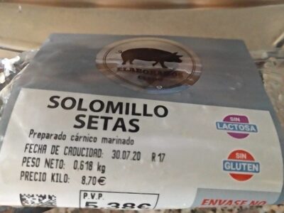 Foto de Solomillo Setas