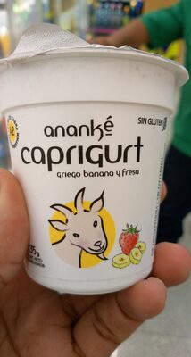 Foto de Caprigurt banana y fresa