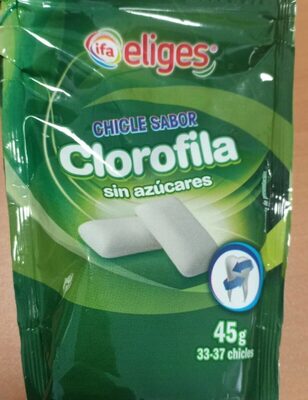 Foto de Chicle sabor clorofila sin azucares