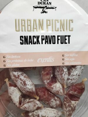 Foto de Urban picnic snack pack fuet