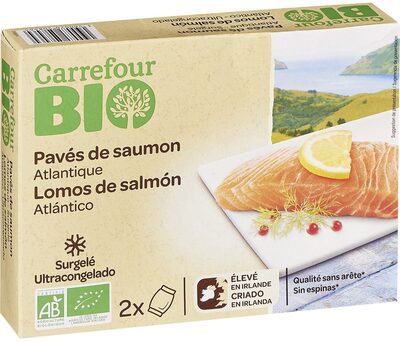 Foto de Lomos de salmón ecológico