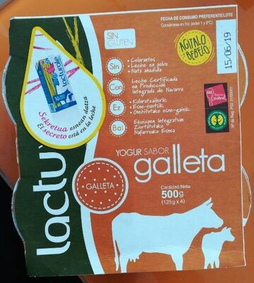 Foto de Yogur sabor galleta