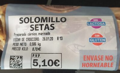 Foto de Solomillo setas