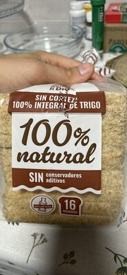 Foto de Pan de molde integral sin corteza
