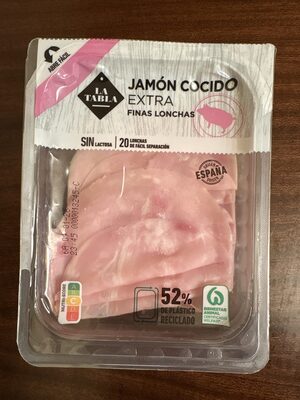 Foto de Jamón Cocido Extra Finas Lonchas