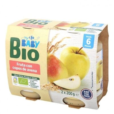 Foto de Tarrito fruta copos avena
