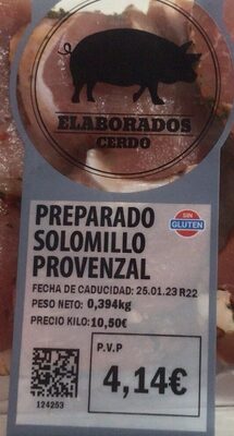 Foto de Preparado solomillo provenzal