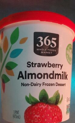 Foto de Strawberry Almondmilk Non-Dairy Frozen Dessert
