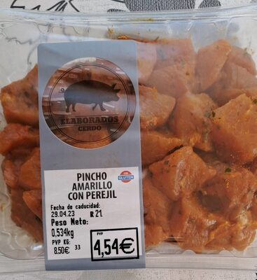 Foto de Pincho amarillo con perejil