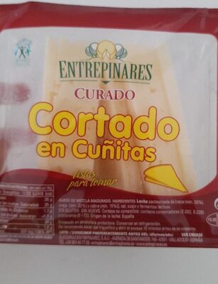 Foto de Cortado en cuñitas (queso curado)
