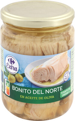 Foto de Bonito del norte en aceite de oliva procedente de pesca sostenible