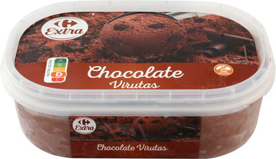 Foto de Tarrina de chocolate con virutas