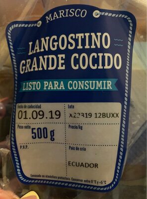 Foto de Langostino grande cocido