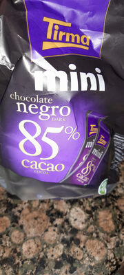Foto de Mini chocolate negro 85% cacao