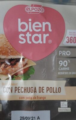 Foto de Burger Meat Pechuga de Pollo