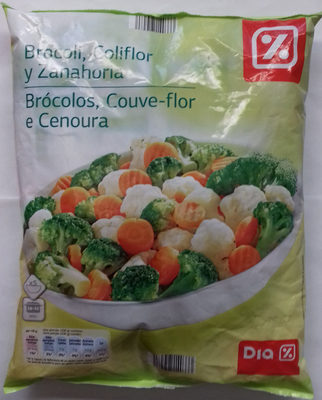 Foto de Brócoli, coliflor y zanahoria