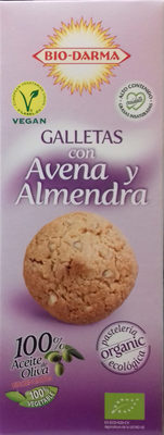 Foto de Galletas con Avena y Almendra