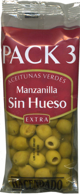 Foto de Aceitunas verdes deshuesadas