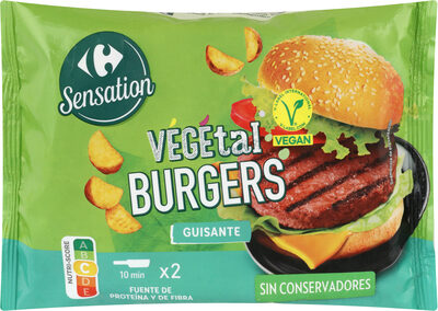 Foto de Burguers vegetales guisante