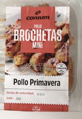 Foto de Brochetas mini pollo Primavera