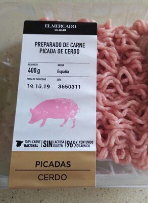 Foto de Preparado de carne picada de cerdo