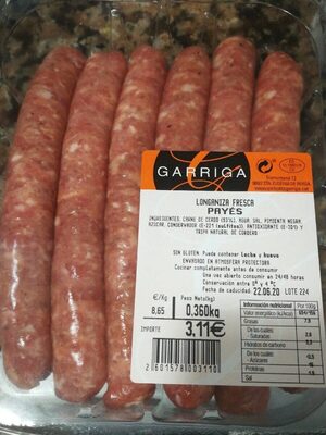 Foto de Longaniza fresca