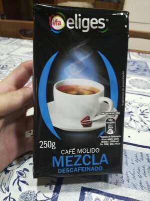Foto de Café molido mezcla descafeinado