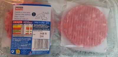 Foto de Hamburguesa cerdo y vacuno