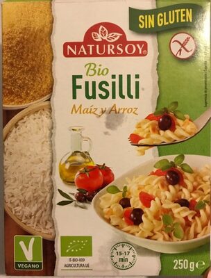 Foto de Bio fusilli maíz y arroz