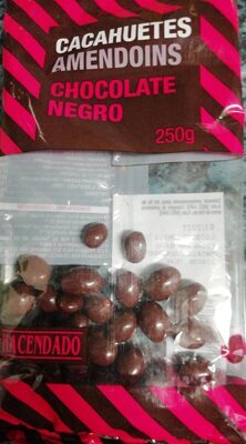 Foto de Cacahuetes Chocolate Negro