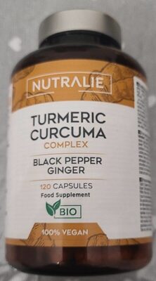 Foto de Turmeric complex. Black pepper ginger