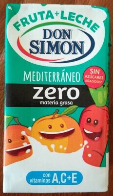 Foto de Fruta + leche mediterraneo zero